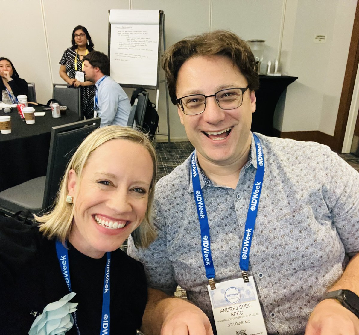 Darcy Wooten she/her (@darcy_id_doc) on Twitter photo So great and such a privilege to get to work with <a href="/FungalDoc/">FungalDoc: moved to bluesky</a> not just <a href="/WashUMedID/">WashU Medicine Division of Infectious Diseases</a> but also <a href="/ofid/">ofira</a>. He is such a visionary!!! So great and such a privilege to get to work with <a href="/FungalDoc/">FungalDoc: moved to bluesky</a> not just <a href="/WashUMedID/">WashU Medicine Division of Infectious Diseases</a> but also <a href="/ofid/">ofira</a>. He is such a visionary!!!