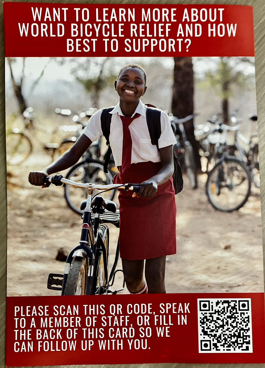 ejngee's tweet photo. Thrilled to connect with World Bicycle Relief friends to see a new short film and hear from brilliant @wsambu about the extraordinary impact each bicycle has on lives and communities - even more so with the new Utility S2 drivechain https://t.co/zqK6hZOYDp @PowerOfBicycles https://t.co/npjDxn3W7Z