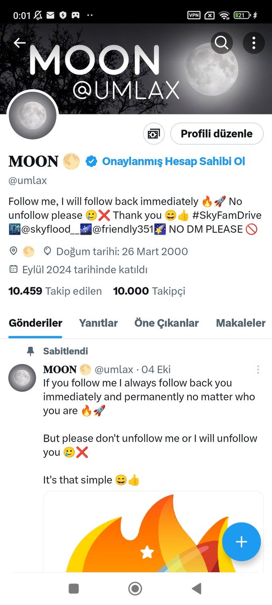 10.000 followers 🤍