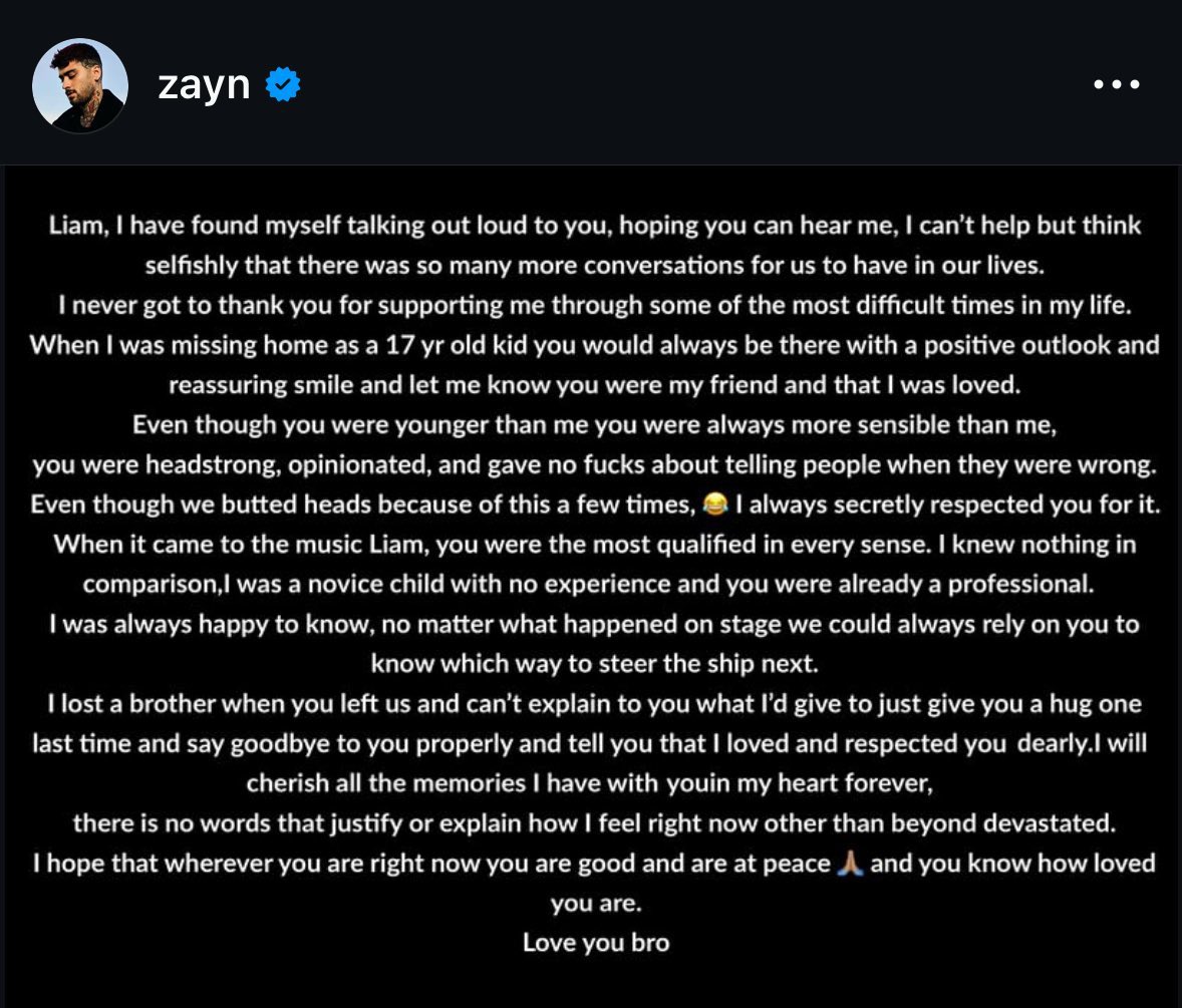 Zayn 💔