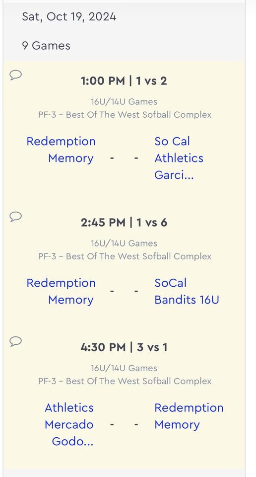 katelynyoung02's tweet photo. My schedule for this weekend ! @WheelingU_SB @Coachhump13 @CoachVLB @MSUM_Softball @GoJSUTigersSB @SacStSoftball @CharMorgan34 @kelliefox27 @CoachLettyO @CoachAJ10 @CoachBagzTrot @coachjell @CoachPena_BSU @CoachGJCary @UCSD_CoachP @CoachJPerdomo @StacyMayJohnson @MorganStateSB https://t.co/axlE5cZ4mR