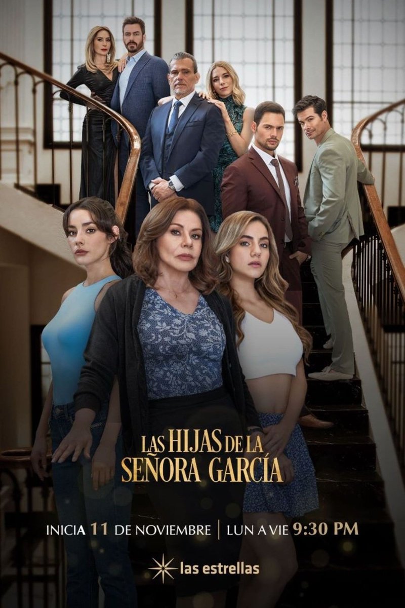 Henrysouzah's tweet photo. 🚨 Só gente branca rs

Do mesmo produtor de Rubi e Teresa mas também das porcarias de Vino el Amor, Pasión y Poder, El Maleficio e muitas outras, pôster oficial de Las Hijas de la Señora Garcia, nova novela da Televisa. 

Remake de novela turca. Não dou 24h pra já pedirem no SBT. https://t.co/5Yv4vqJkkm