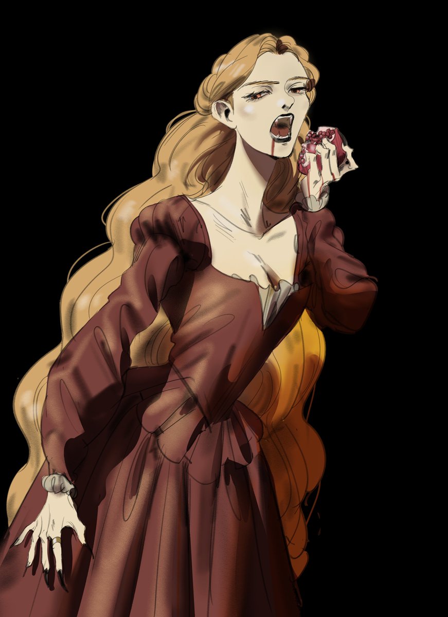 「vampire mood 」|cath 👁👄👁 @ sakuracon aaのイラスト