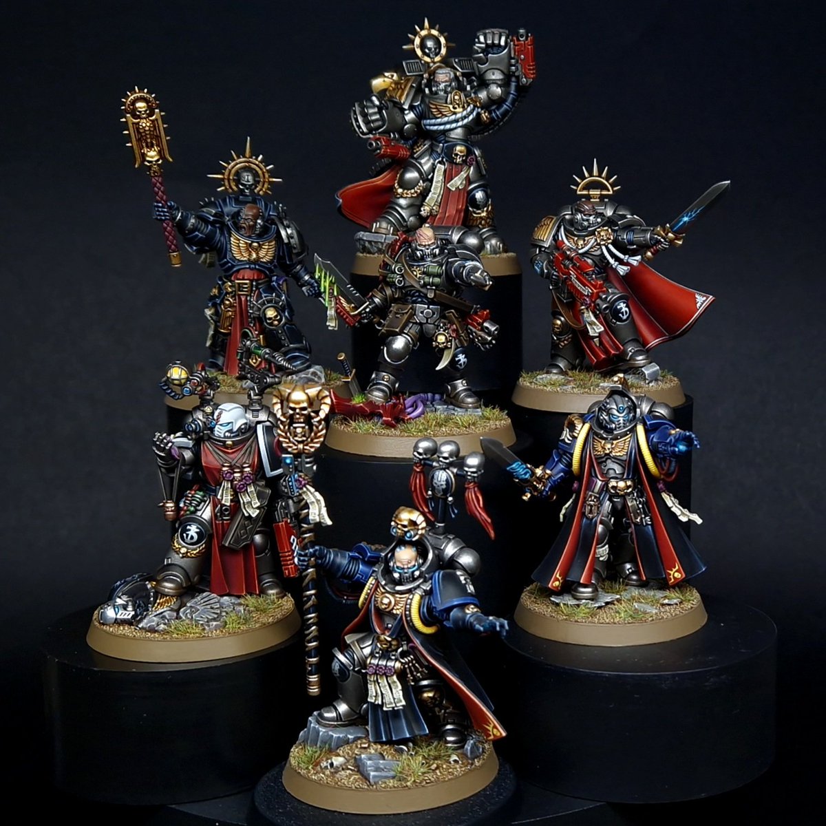 Silver Skulls characters assemble!
#warhammer #warhammer40k #WarhammerCommunity