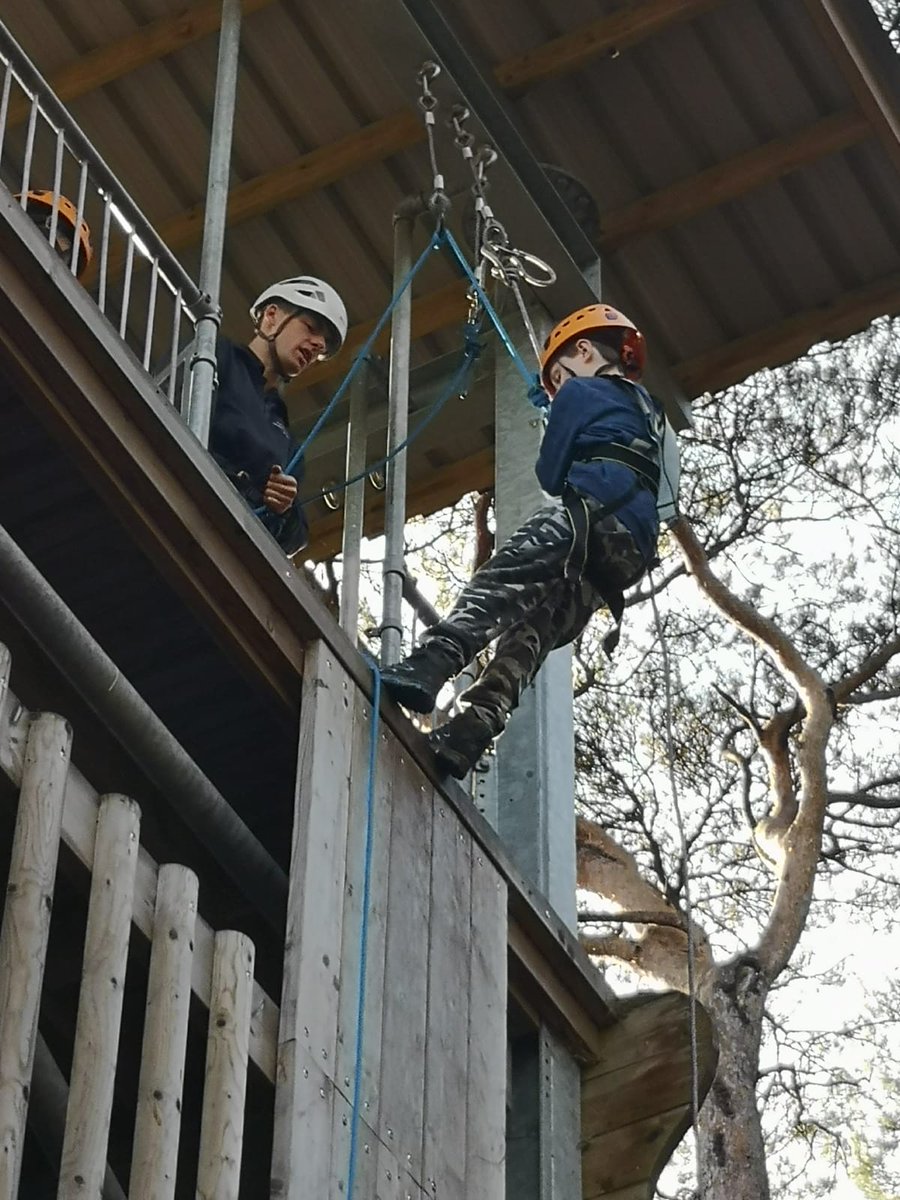 Group 5 abseiling