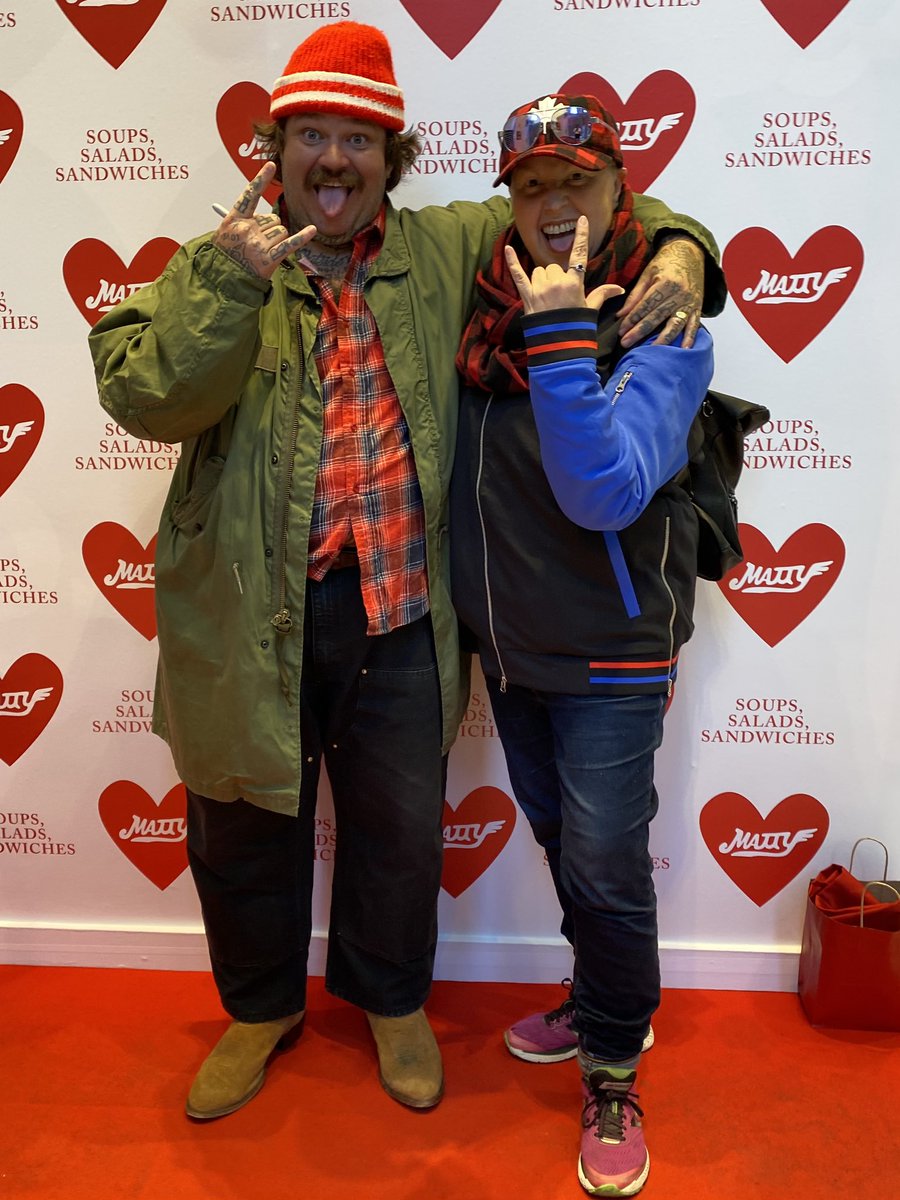 whatimthinking's tweet photo. BEST DAY EVAH!!! 
Could we BE any cuter?! A dorky Cdn prom date
#MattysWorldrules #popup #TIFFlightbox #TheBear https://t.co/HvIVTFCTLD