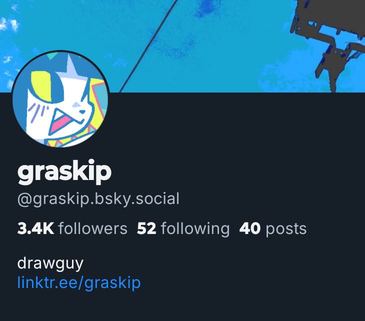 graskip's tweet image. 🟦☁️
