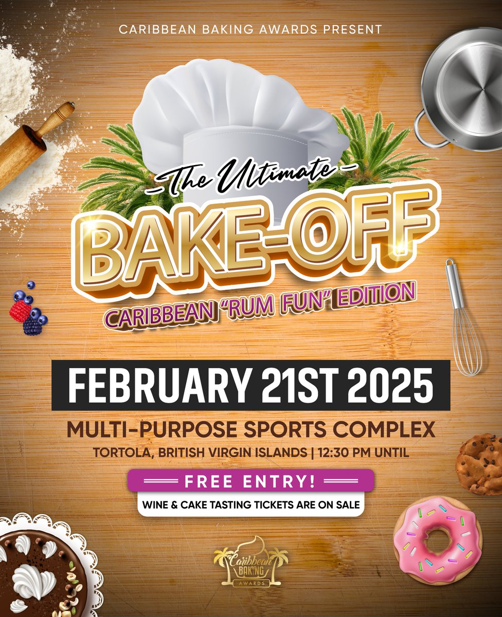 chooselinkwith's tweet photo. Sweet creations deserve the spotlight! 🍰

We're excited to share the posters we designed for the Caribbean Baking Awards'  Ultimate Bake-Off &amp; Masquerade Awards Dinner! Who’s ready to see the best bakers in action? 👩‍🍳👨‍🍳 https://t.co/IK7nw7Vp3Y