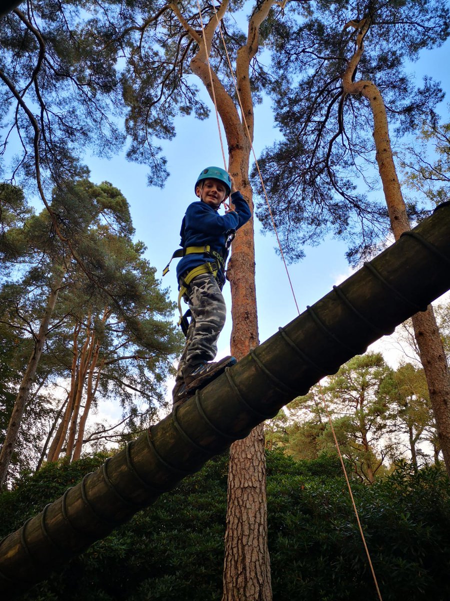 NewMiltonJunior's tweet photo. Group 5 high ropes https://t.co/3PaapJwNl1