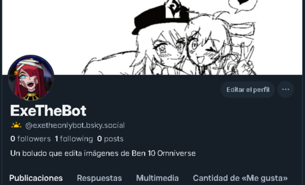 Pues todo el mundo lo esta haciendo, supongo que yo tambien debo hacerlo

la cuenta se va a estrenar con un rediseño de Exe y Alice (otra vez)