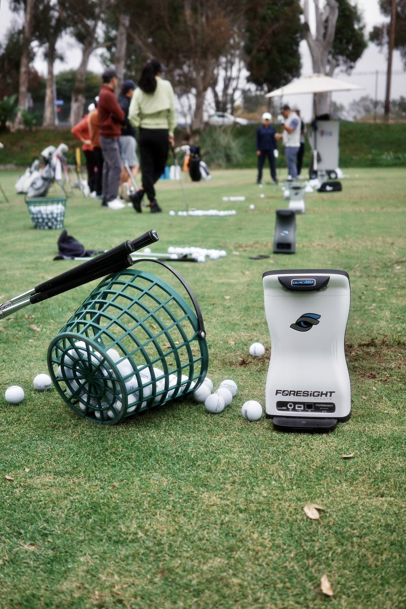 Nothing like a range sesh with GC Quads and QuadMaxs to dial in your wedge distances. Thanks to <a href="/MrShortGame/">Matt Fisher</a> &amp; <a href="/amateurgolfcom/">AmateurGolf.com</a> for organizing 🔥