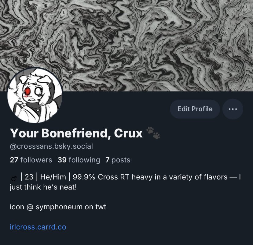 Your Bonefriend, Crux tweet media