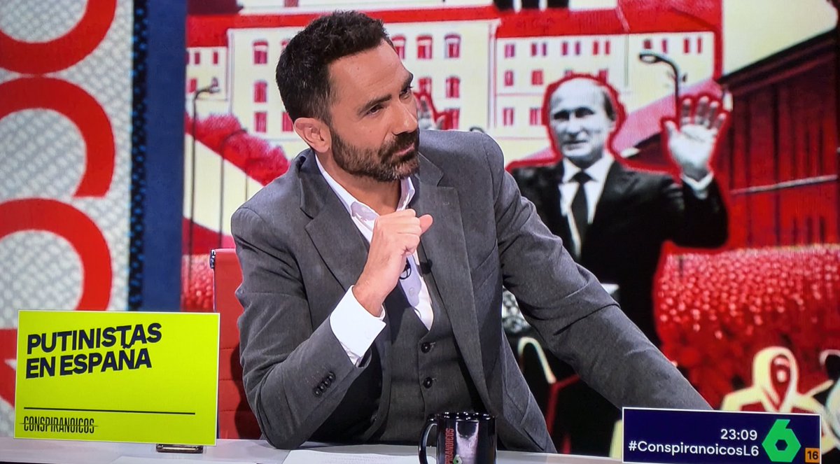 oriolsabata's tweet photo. Imagina ir de programa independiente e imparcial y tener toda la mesa repleta de otanistas sin absolutamente una voz discordante.

@conspiranoicos6
@BeatrizTalegon
@GuillermoRocaf1
@gisbert_ruben

#ConspiranoicosL6 https://t.co/LCT1XVz12D