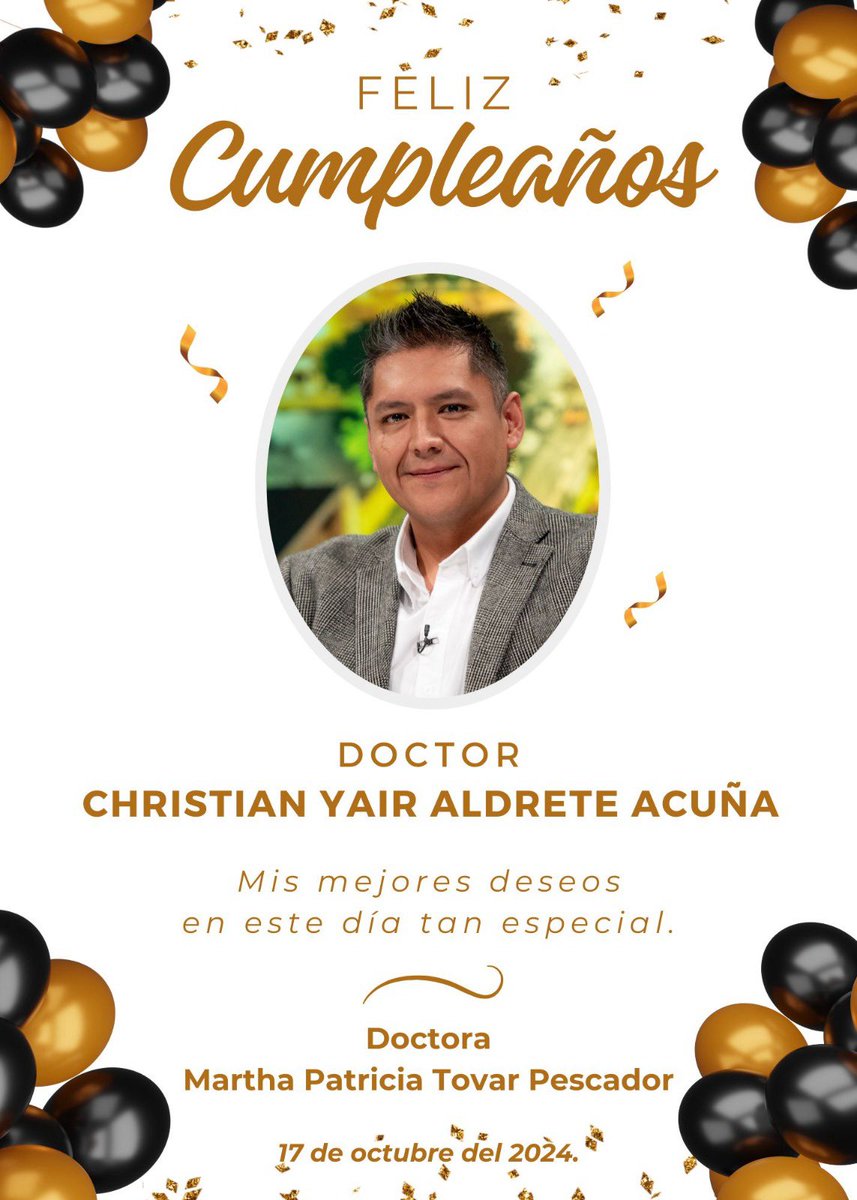 Muchas felicidades!