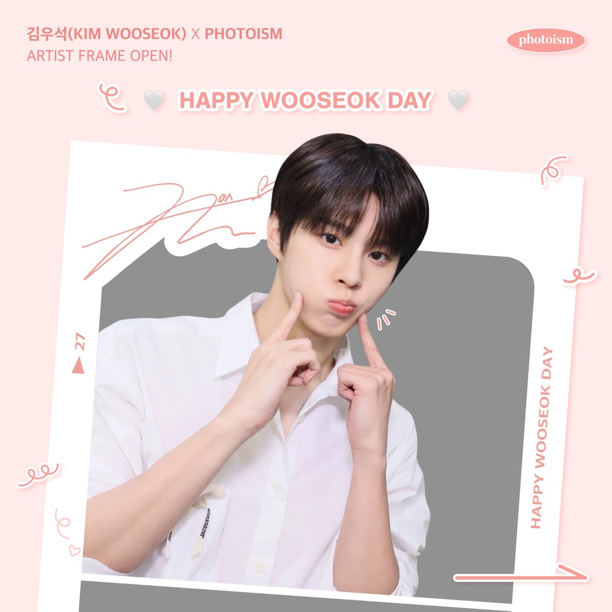 photoism_th's tweet photo. PHOTOISM X Kim Woo Seok
ARTIST FRAME OPEN !

เฟรมศิลปิน <Kim Woo Seok> จะเปิดตัวที่โฟโตอิซึ
มเพื่อฉลองเกิด!

ถ่ายภาพและสร้างความทรงจำพิเศษด้วยเฟรม 
<Kim Woo Seok>.

*ระยะเวลา: 21/10 - 4/11 (KST)

Keep yourself alive at PHOTOISM https://t.co/SyExQLU7OA