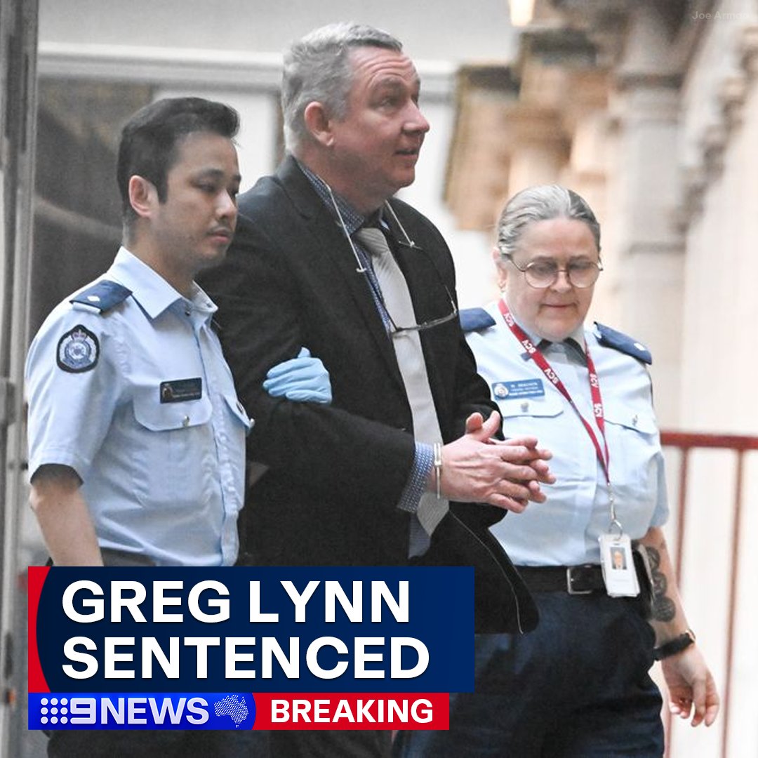 #BREAKING: Greg Lynn has been sentenced to 32 years for the murder of missing camper Carol Clay.

The 58-year-old was found guilty by a Supreme Court jury in June. #9News 

FULL STORY: nine.social/QyF