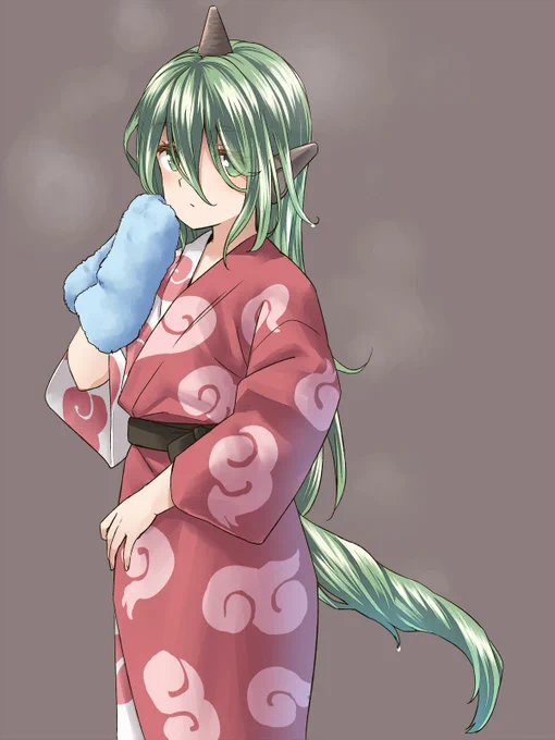 風呂上り 
