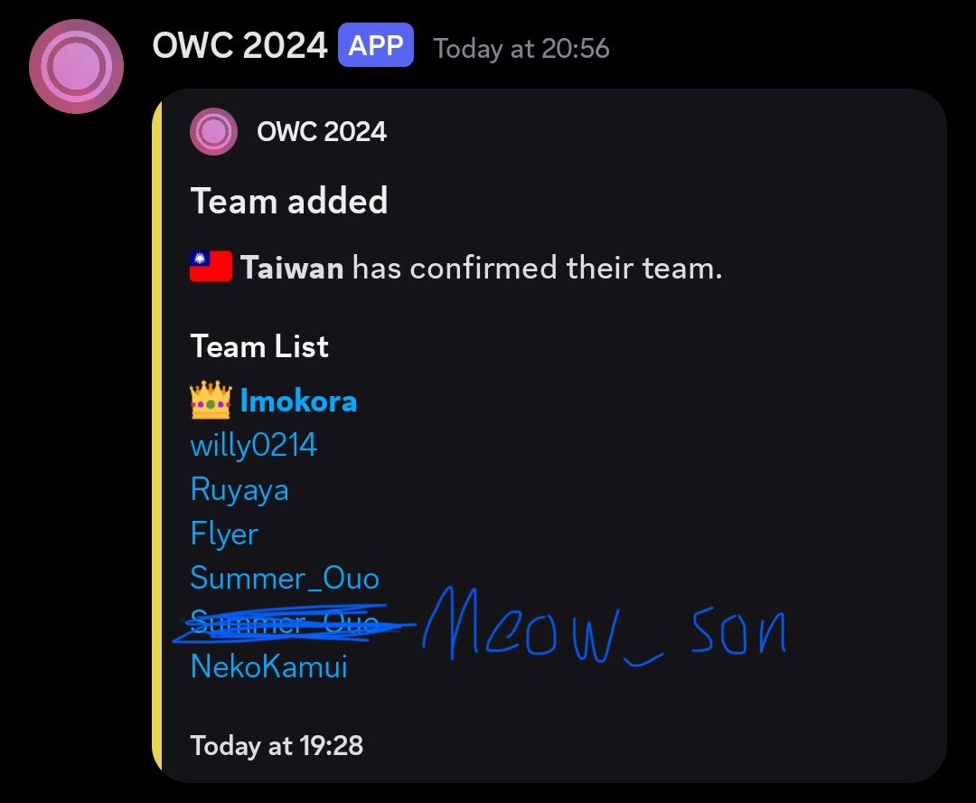5wc 2024 TW team S
<a href="/Summerosu/">Summer</a> why are u so fat
Diao still in peppy’s basement