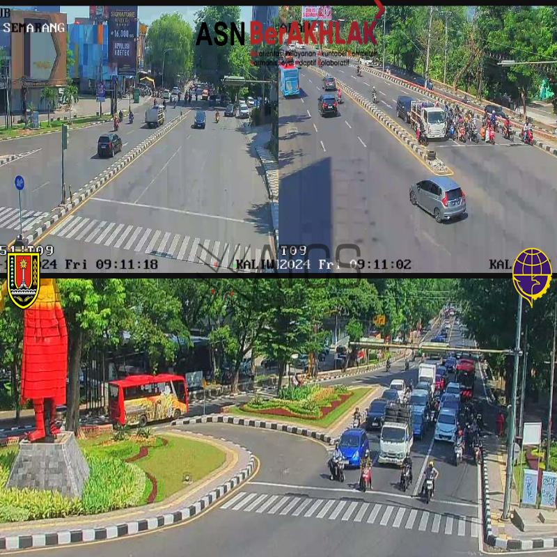 09.12 WIB ,  pantauan arus lalin di simpang kaliwiru terpantau  ramai lancar dengan cuaca yang cerah. Selalu berhati hati dalam  berkendara, selalu patuhi lalulintas:)
#lalinSMG
@mbakitasmg
@dishubkotasmg

#lalinsmg
#atcskotasmg
#Semarang
#pemerintahkotasemarang
#pemkotsemarang