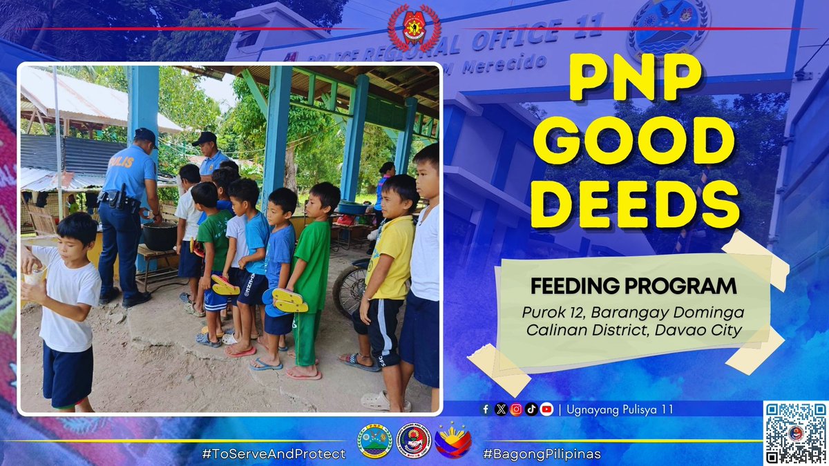 davao_pcadg's tweet photo. PNP GOOD DEEDS | DCPO R-PSB Team Barangay Dominga Calinan District

**Para sa iba pang detalye, bisitahin:
https://t.co/JJfuEMYXqC

#PNPGoodDeeds
#TeamPRO11
#ToServeAndProtect
#BagongPilipinas 
#UgnayangPulisya11
#DitoSaBagongPilipinasAngGustoNgPulisLigtasKa https://t.co/PC8YfBYhov
