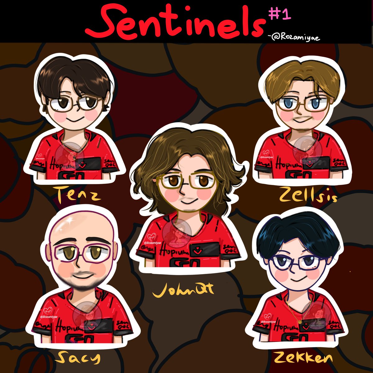 rozamiyae17's tweet photo. Sentinels
Ur fave Bebe @noirkat @noirkatart
@1johnqt @TenZOfficial @zekkenVAL @Zellsis @sen_sacy
#sentinels #VALORANT #tenz #zellsis #zekken #sacy #sentinelsvalorant #artistsoninstagram #art #fanart #drawing #artmoots #artmutual #VALORANTfanart #digiart #chibiart #chibi https://t.co/QhFKv9GbB6