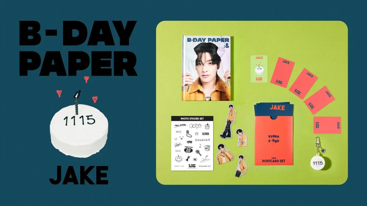 ENHYPEN ジェイク B-DAY PAPER センイル KIT ENHYPEN Official Japan on X: 