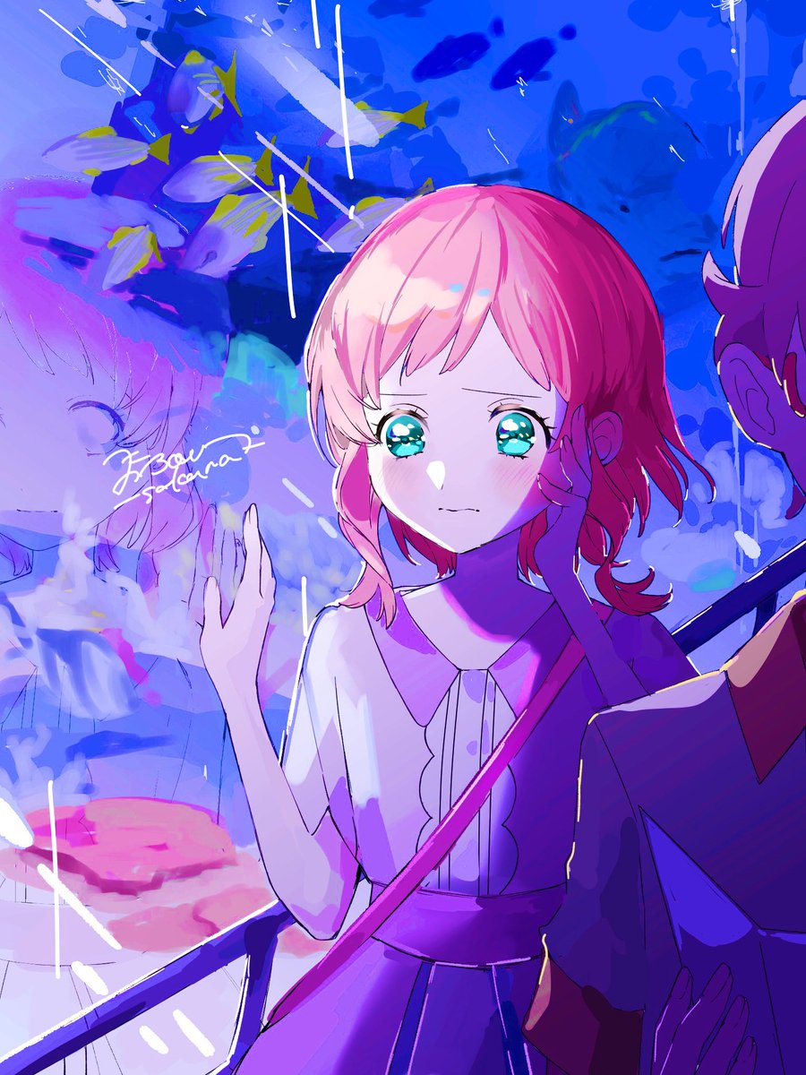 Sakana_Sabi's tweet photo. #わんぷり
 #悟いろ 
かおがみれない https://t.co/y5olgMdEXV