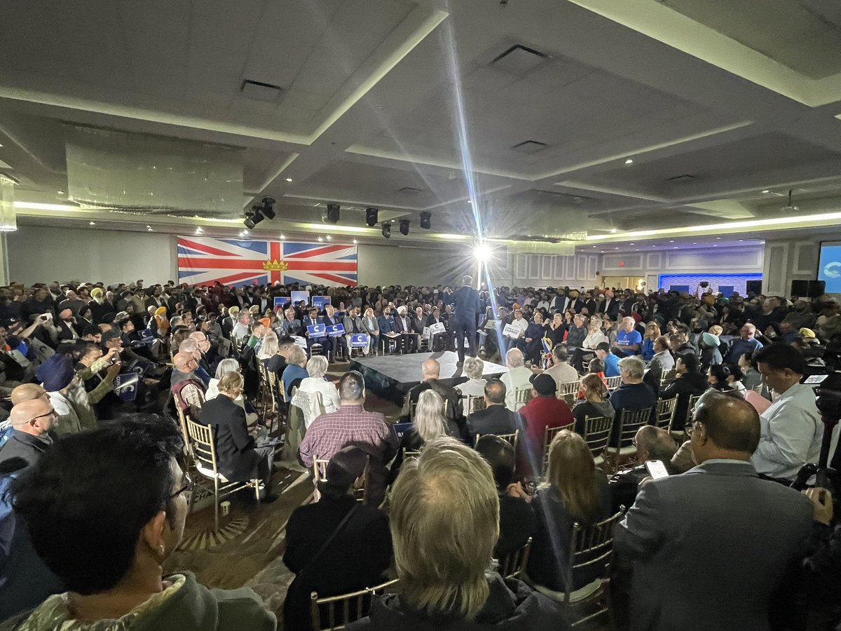 Conservative_BC's tweet image. 2,000 British Columbians in Surrey are ready for Common Sense Change! 

Let’s make history on Saturday #bcpoli