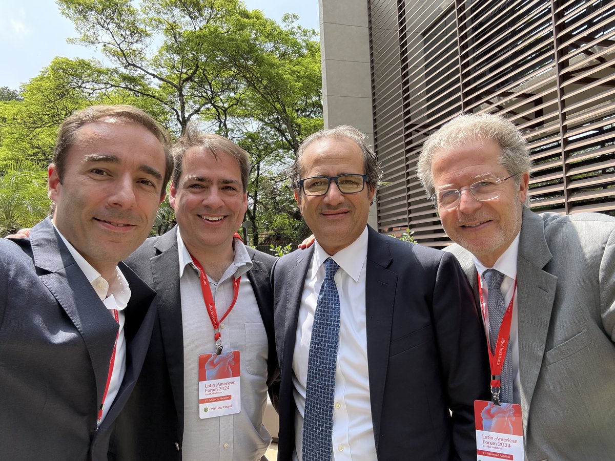 Francisco M. Costa (@moscoso_costa) on Twitter photo Great discussion forum on Advanced EP in São Paulo Latin American Forum 2024 #LAFadv. Thanks to our friends <a href="/Scanav1Mauricio/">Mauricio Scanavacca</a> <a href="/crpisani/">Cristiano Pisani</a> from <a href="/InCorHCFMUSP/">InCor HCFMUSP</a> for the kind invitation!
<a href="/jjmt_ep/">Johnson & Johnson MedTech | Electrophysiology</a> <a href="/cavaco_diogo/">Diogo Cavaco</a> <a href="/LuigiDiBiaseMD/">Luigi Di Biase</a> Great discussion forum on Advanced EP in São Paulo Latin American Forum 2024 #LAFadv. Thanks to our friends <a href="/Scanav1Mauricio/">Mauricio Scanavacca</a> <a href="/crpisani/">Cristiano Pisani</a> from <a href="/InCorHCFMUSP/">InCor HCFMUSP</a> for the kind invitation!
<a href="/jjmt_ep/">Johnson & Johnson MedTech | Electrophysiology</a> <a href="/cavaco_diogo/">Diogo Cavaco</a> <a href="/LuigiDiBiaseMD/">Luigi Di Biase</a>