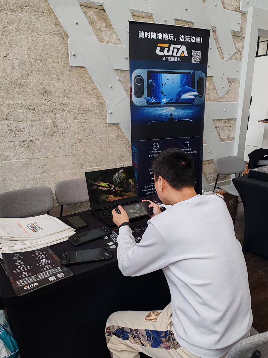 CUTA_Games's tweet photo. 🚀 The Shanghai Expo has come to a successful close! 🎉 Huge thanks to everyone who visited, supported, and contributed to an unforgettable experience. Stay tuned for more updates and exciting collaborations ahead! 🌐 #ShanghaiExpo #DePIN #CutaGames #Web3 https://t.co/UhTHuH7wSx