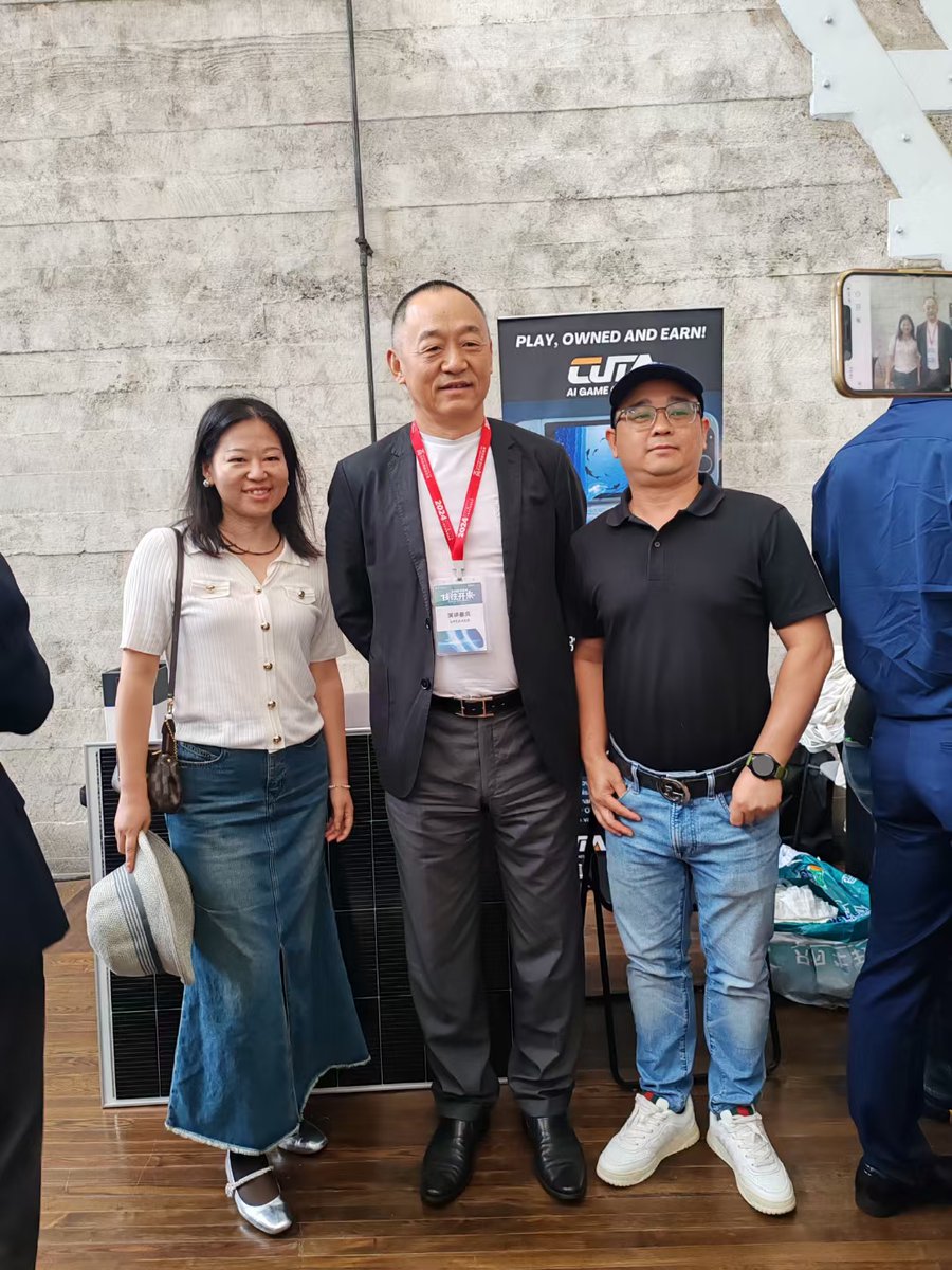 CUTA_Games's tweet photo. 🚀 The Shanghai Expo has come to a successful close! 🎉 Huge thanks to everyone who visited, supported, and contributed to an unforgettable experience. Stay tuned for more updates and exciting collaborations ahead! 🌐 #ShanghaiExpo #DePIN #CutaGames #Web3 https://t.co/UhTHuH7wSx