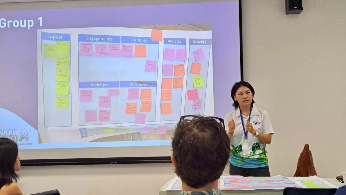 COCC_PSU's tweet photo. 🌊 Our PhD student, attended the Marine Monitoring for Action Workshop 2024, organized by the St. John's Island Marine Laboratory in Singapore from October 7-11, 2024.

#COCCPSU #MMAworkshop2024 🇸🇬 https://t.co/TCFANJRvOO