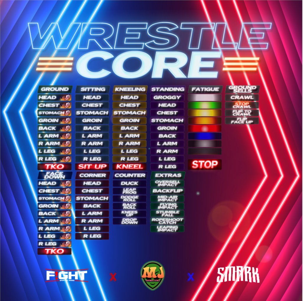 Ahhhhh! WrestleCore: NowSell is officially LIVE!

You can head to my Main Store location, or...

If you are a member of VWE, WPWF, LPW, Premier, DAW or UFW - locate the [MJ] Animations Group Vendor for a special discount!

Sincerely hope you enjoy this project,

Have fun!!!
