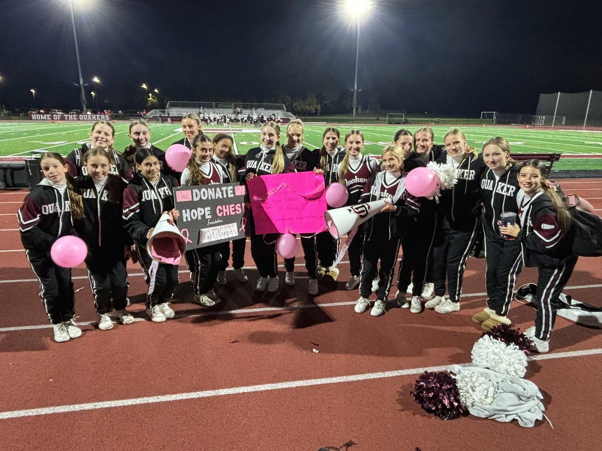 Orchard Park Quaker Cheer tweet media