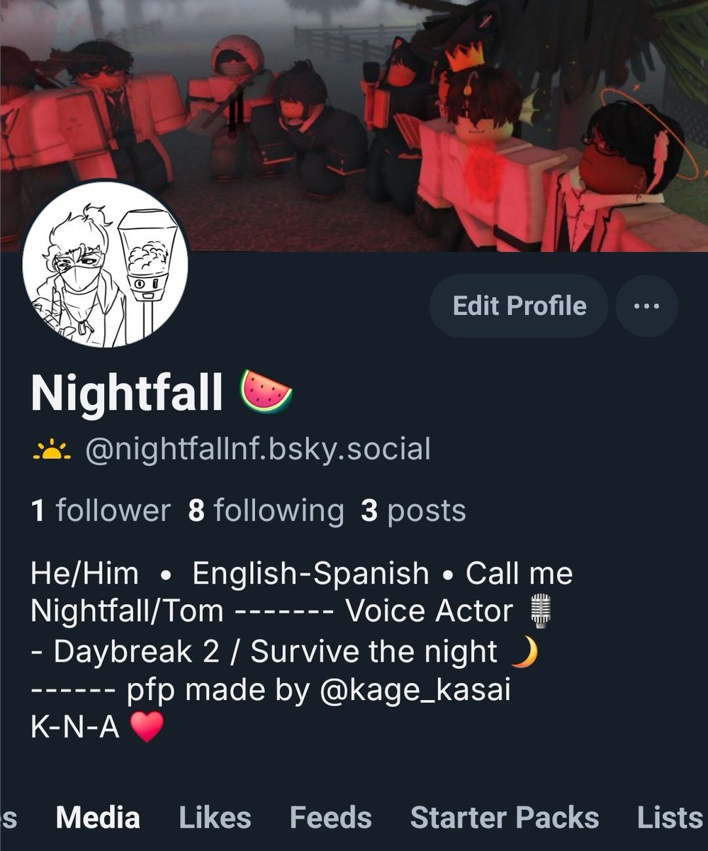 Nightfall 🍉 tweet media