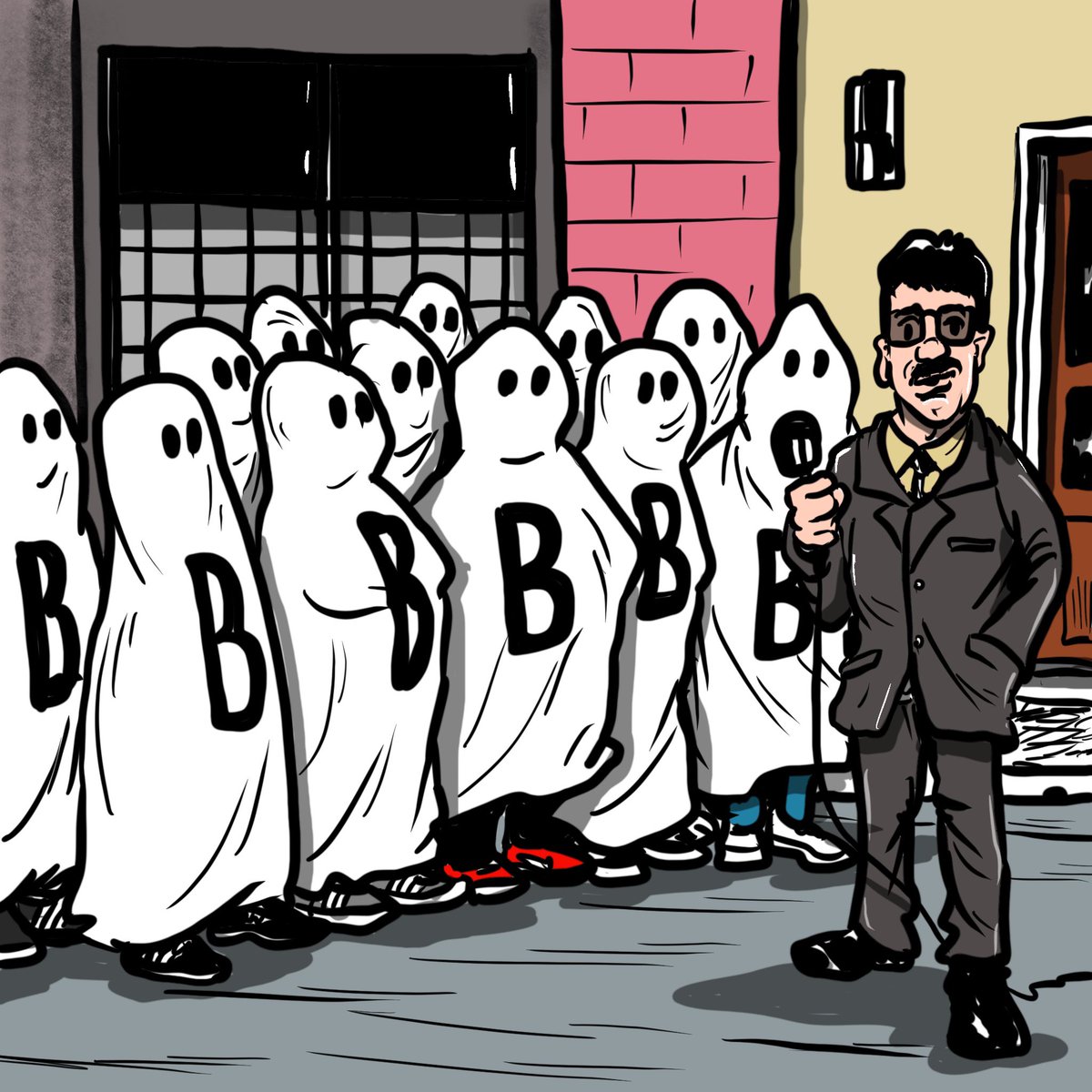 Y como si esto fuera poco, un nuevo flagelo en nuestra sociedad…el “SINDICATO DE FANTASMAS DEL DESCENSO” se está manifestando en las puertas de AFA por perder inminentemente su fuente de trabajo…  #futbolargentino #AFA #crisis #descensos #fantasmadeldescenso #futbol #Argentina