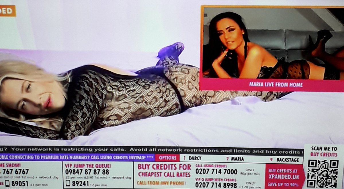 Crawford10Shaun's tweet photo. Two of my favourites on @XpandedTV tonight, the extremely gorgeous @darcymay23x is back in the studio looking very hot  as always &amp; the extremely gorgeous @Mariaxpandedtv looking very hot live from home. #CallDarcy #DarcyFest #CallMaria #MariaFest #BabesonTV https://t.co/9JoGpzsGrN