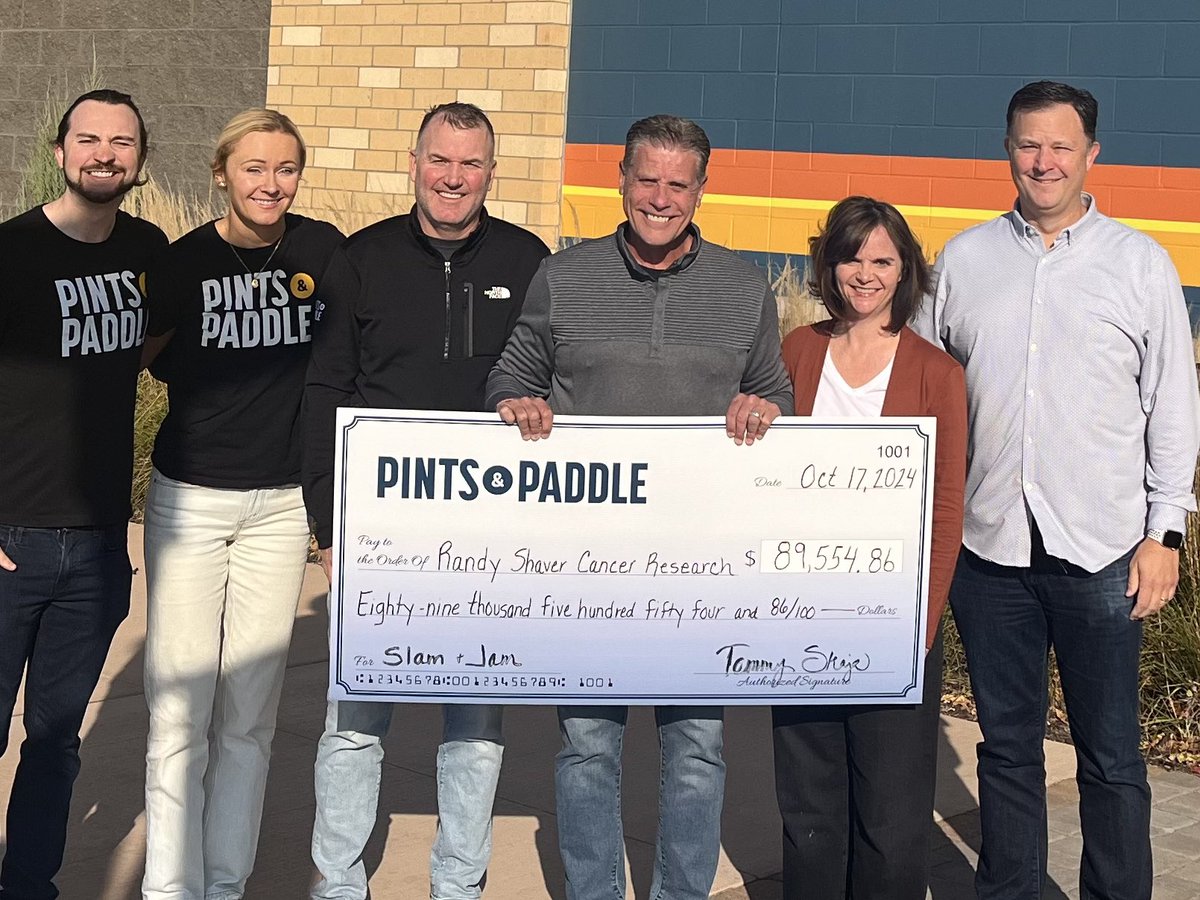 Randy Shaver (@rshaver11) on Twitter photo Thank you <a href="/pintsandpaddle/">Pints & Paddle</a> for Summer Jam & Slam which raised more than $89,500 for <a href="/RSCRCF/">Randy Shaver Fund</a> …Amazing! We can’t wait until next year! <a href="/maplegrovemngov/">CityofMapleGrove, MN</a> <a href="/pikklusa/">PIKKL</a> <a href="/culvers/">Culver's Restaurants</a> Thank you <a href="/pintsandpaddle/">Pints & Paddle</a> for Summer Jam & Slam which raised more than $89,500 for <a href="/RSCRCF/">Randy Shaver Fund</a> …Amazing! We can’t wait until next year! <a href="/maplegrovemngov/">CityofMapleGrove, MN</a> <a href="/pikklusa/">PIKKL</a> <a href="/culvers/">Culver's Restaurants</a>