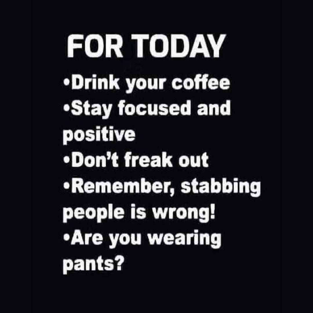 realbobandbrad's tweet photo. Todayโs all about staying focused, staying positive, and keeping calm. ๐ฎโ๐จ
Youโve got this. ๐ช
#MorningMotivation #PositiveVibesOnly #StayCalm #YouGotThis #PantsOptional #bobandbrad https://t.co/2nsLFYpi9V