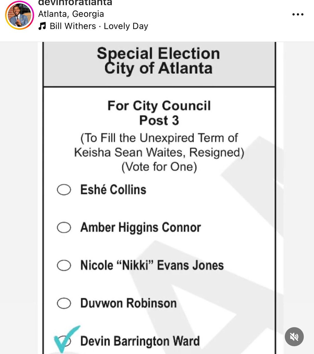 blaqueerflow's tweet photo. Reminder, if you’re in #Atlanta remember to vote for my friend, brother and co conspirator for justice @DevinForAtlanta for city council!! #ATL #VoteLikeHell https://t.co/HFzMES7a1r