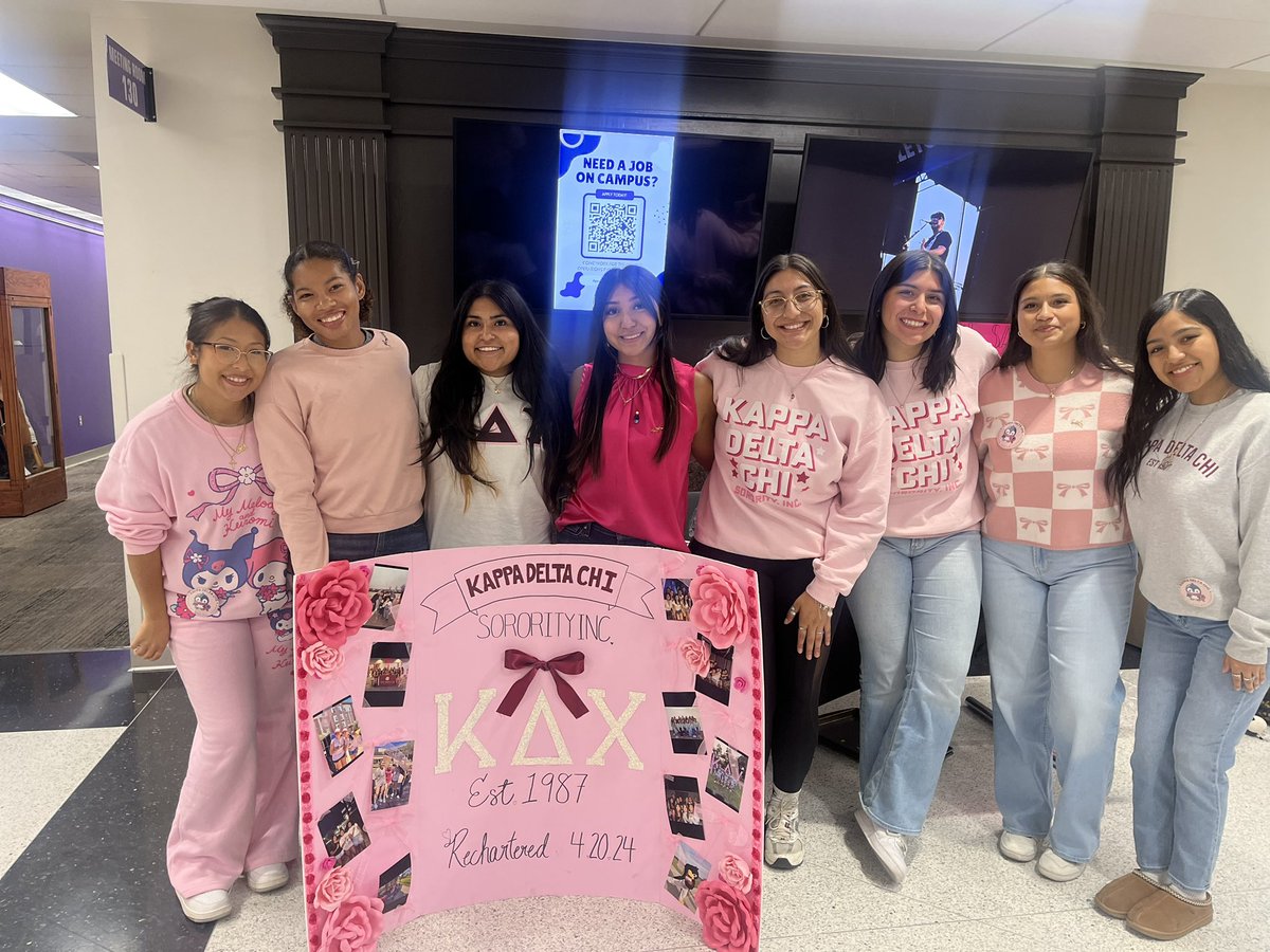 sherribphd's tweet image. Shout out to the amazing ladies of Kappa Delta Chi for hosting a wonderful fundraiser today! 💜 #Sisterhood #KDChi #Texans