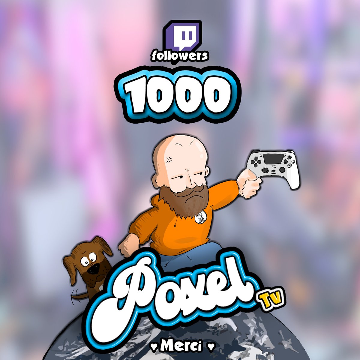 PixelFincky's tweet photo. 🎉 1K FOLLOWERS SUR TWITCH !
Merci à vous tous pour ce cap incroyable ! 🙌

N'oubliez pas de lâcher un like, un follow et un ptit commentaire ! ! ❤️
#1000Followers #ThankYou #TwitchStreamer #GamingCommunity #TwitchFR #ShinyHunting #PokemonViolet #StreamerLife #Milestone https://t.co/WfLrQBPMDo