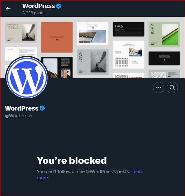 MeetKarissa's tweet photo. I joined the "Banned by @WordPress Club"!
So unprofessional of a Brand.
How do Investors @BlackRock , @SalesforceVC , @insightpartners , @ICONIQGrowth, @trueventures , @Wellington_Mgmt of @Automattic feel about #MattMullenweg destroying their investment?
#WPDrama #WordPressWars https://t.co/BdSwtmA3pZ