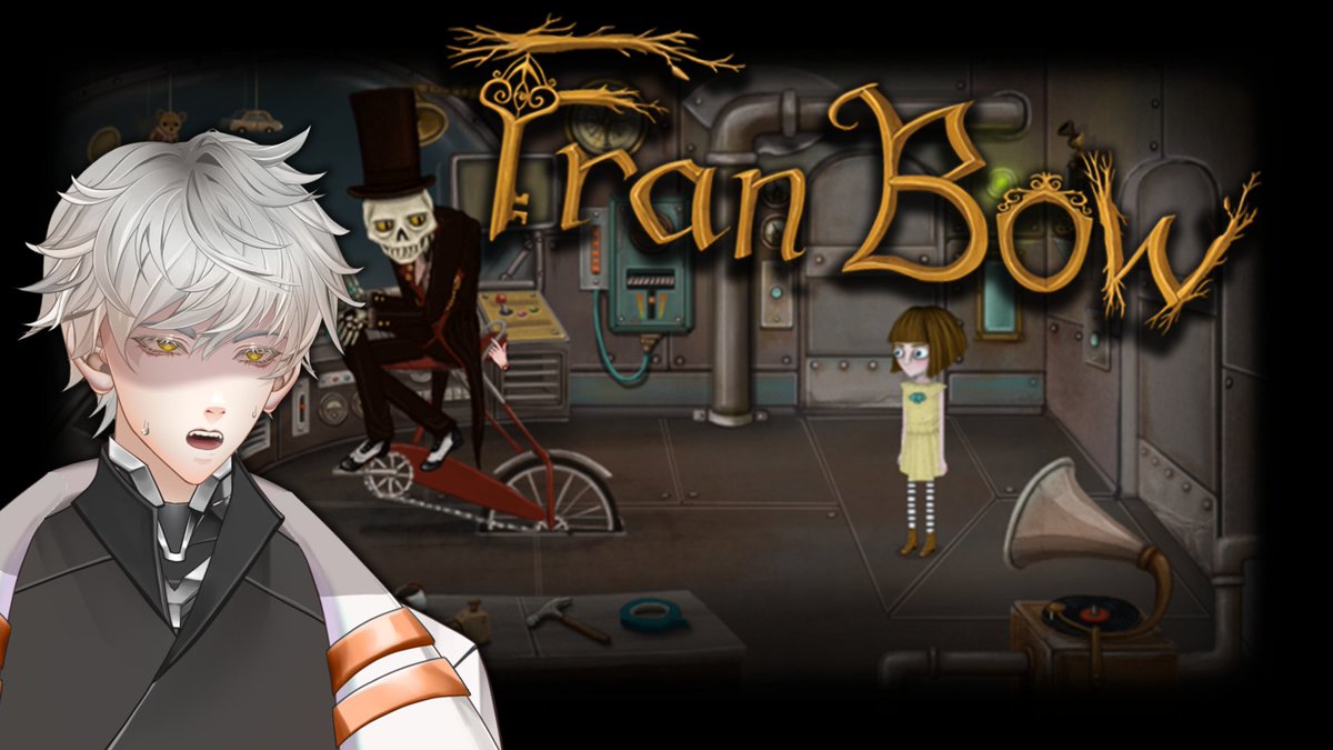 loch_von's tweet photo. #Vtuber 
Tonight, we return to the strange world of Fran Bow! Stream tonight at 7pm CDT! https://t.co/e8jwFMktlq