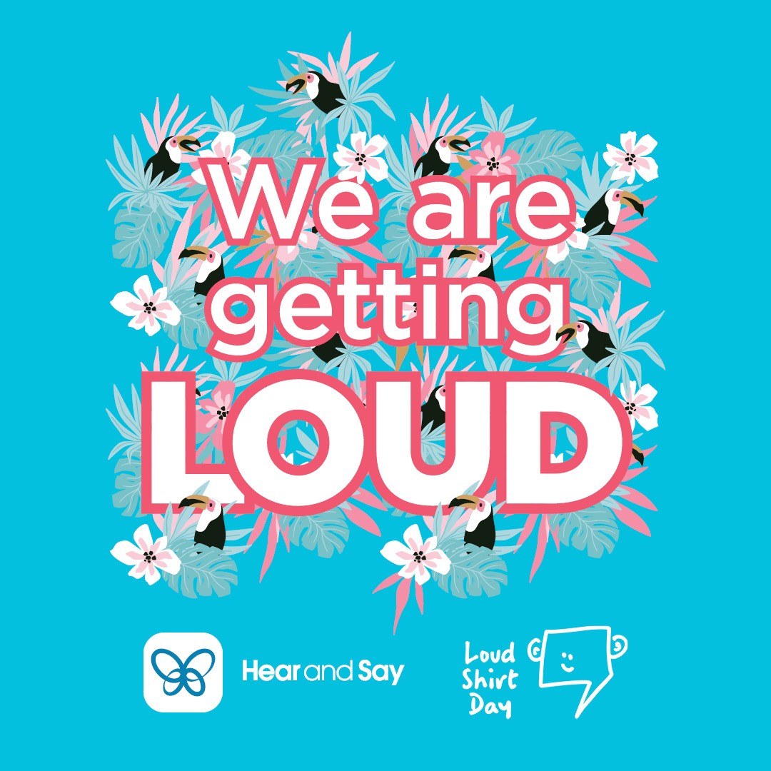 Loud Shirt Day is officially here! 👕🎉 Thank you to all everyone who is getting LOUD today to raise awareness and funds for children with hearing loss. 

It’s not too late join in on the fun and make a difference. Visit  fundraise.hearandsay.org.au

#hearandsay #loudshirtday