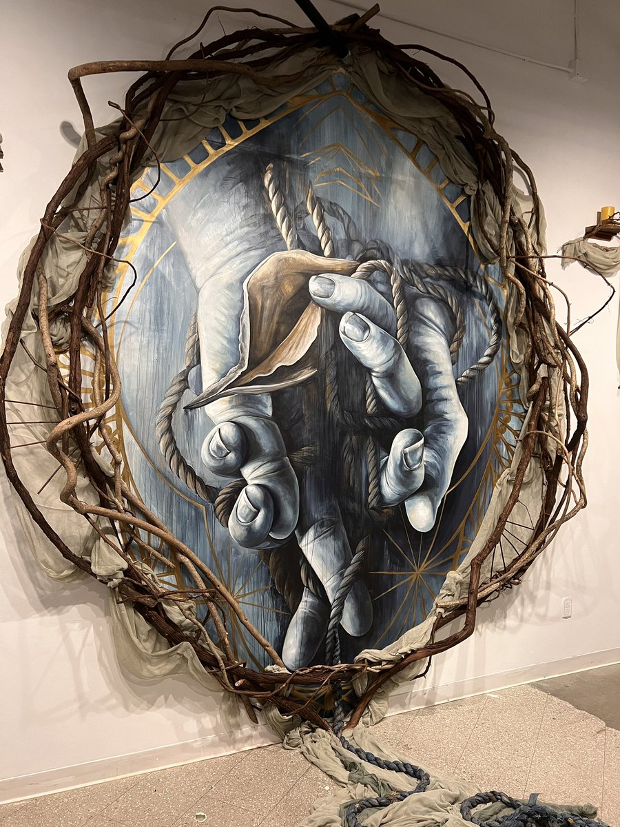 Such an important exhibition that I wish more folks were talking about, and local media was covering to raise awareness. 

Sarah C. Rutherford: What We Hold | City Art Space | RIT

rit.edu/cityartspace/e…