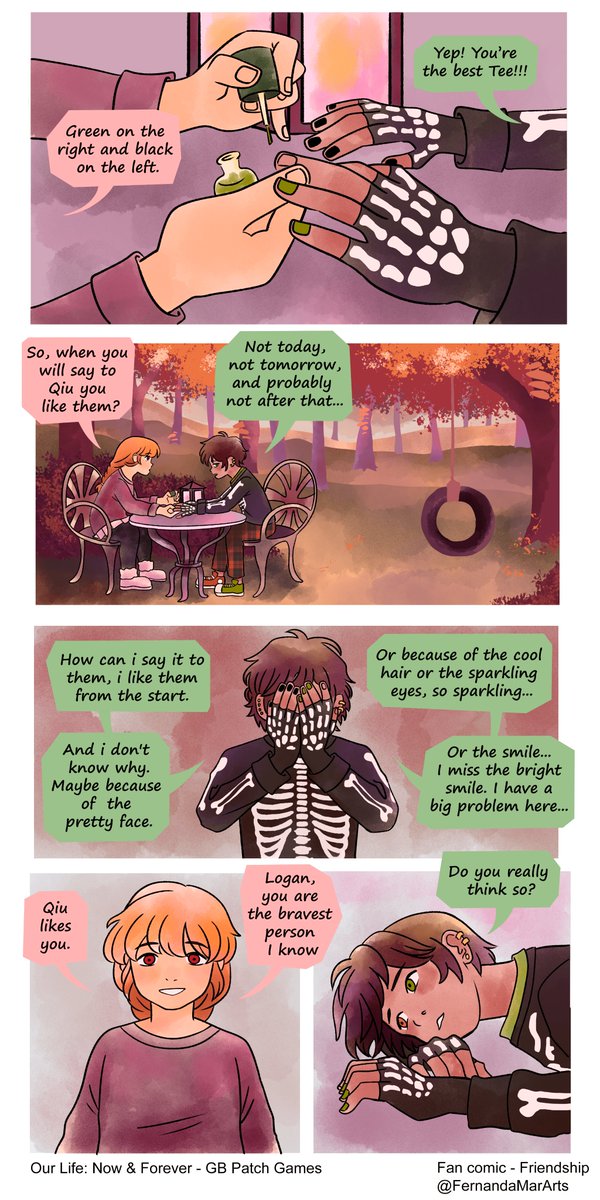 FernandaMarArts's tweet photo. OL 2 little comic

I'm brazilian and I tried very hard to do the dialogos correct, english ain't my language mother, so, if something wrong, please, tell me, thank you 😊

#OurLifeBeginningsAndAlways #Ourlifenowandforever https://t.co/4wcSRwa4rT