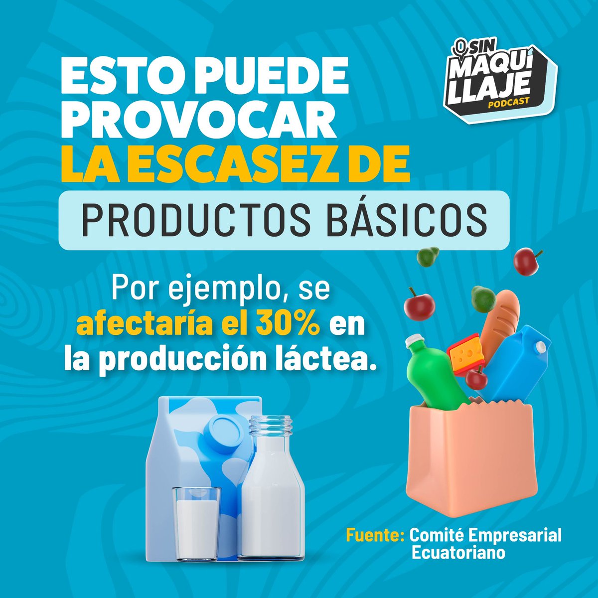 sinmaquillajeec's tweet photo. Cuando la luz se apaga, la economía también. 👀

$12 millones por cada hora sin energía en el sector industrial. 

¿Estamos preparados para la escasez de productos básicos? 💡 https://t.co/QE3A8f8RP8