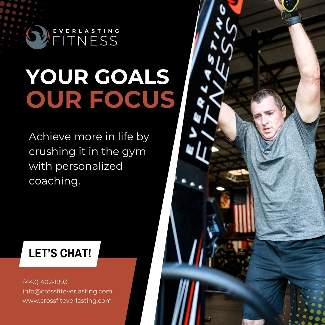 Dial in your goals for the FASTEST RESULTS possible with personalized coaching!

Message us for a FREE chat!

🎥 @pkaganmedia
#everlastingstrong #everlastingfamily #teameverlasting #strength #harfordcountyfitness #nutrition #coaching #fitness