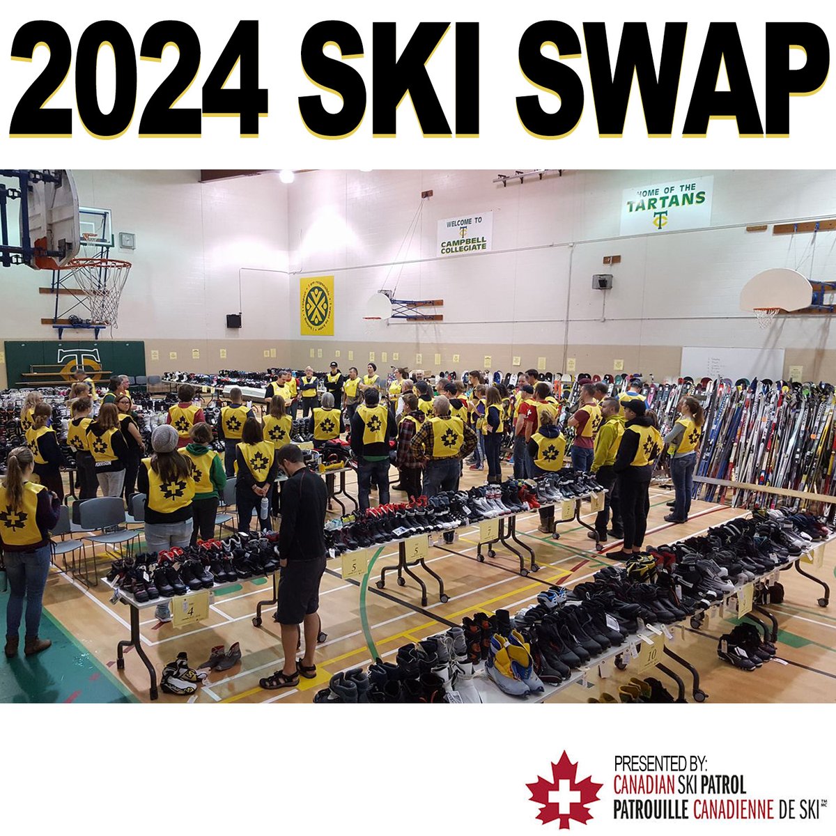 Sell some gear, buy some gear and get your 2024-2025 Season Pass printed at this year's SKI SWAP!  November  1 &amp; 2, 2024 at Campbell Collegiate in Regina Sk.